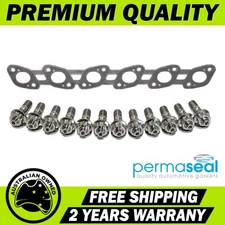 Permaseal Manifold Titanium Stud&Gasket Kit For Nissan Skyline R32 RB20DE 2.0L
