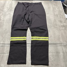 Big Bill Pants Mens 38x32 Canvas Welder Reflective Navy Cotton Industrial RT1900