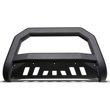 Bull Bars vs Grille Guards: What is Better? Matte Black AVT Style Bull Bar Brush Push Front Bumper Grill Grille Guard wit...