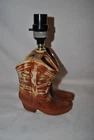 Mccoy Western Cowboy Boots Lamp Works