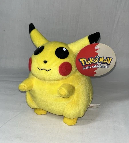 Play By Play - Pokemon Pikachu - 8” Soft Plush Toy - 90s Vintage With Tag