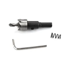 17mm HSS Drill Bit Hole Saw Tooth Set Stainless Steel Metal Alloy Cutter F