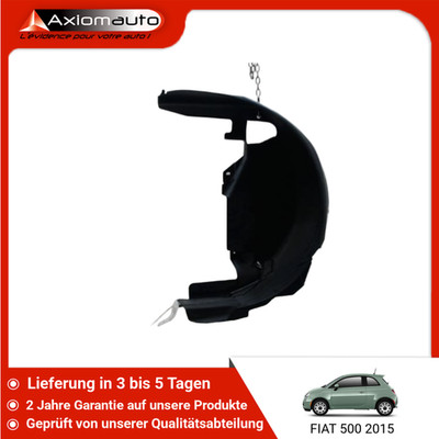   LINKER HINTERER SCHMUTZSCHUTZ   FIAT 500 II Phase 1 2007-...