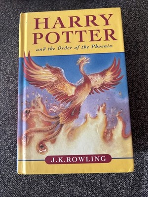 Harry Potter And The Order Of The Phoenix Bloomsbury Canadian First Edition 2003