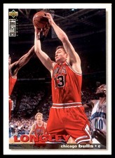 Luc Longley 1995-96 Collector's Choice II #17 Bulls NBA READ FREE SHIPPING