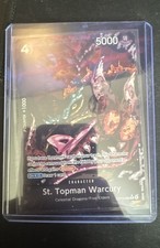 St. Topman Warcury (Alternate Art) OP13-089 Carrying On His Will Foil