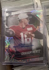 2025 Panini Prizm - Rookies Graham Mertz #392 Choice Prizm Autographs /100