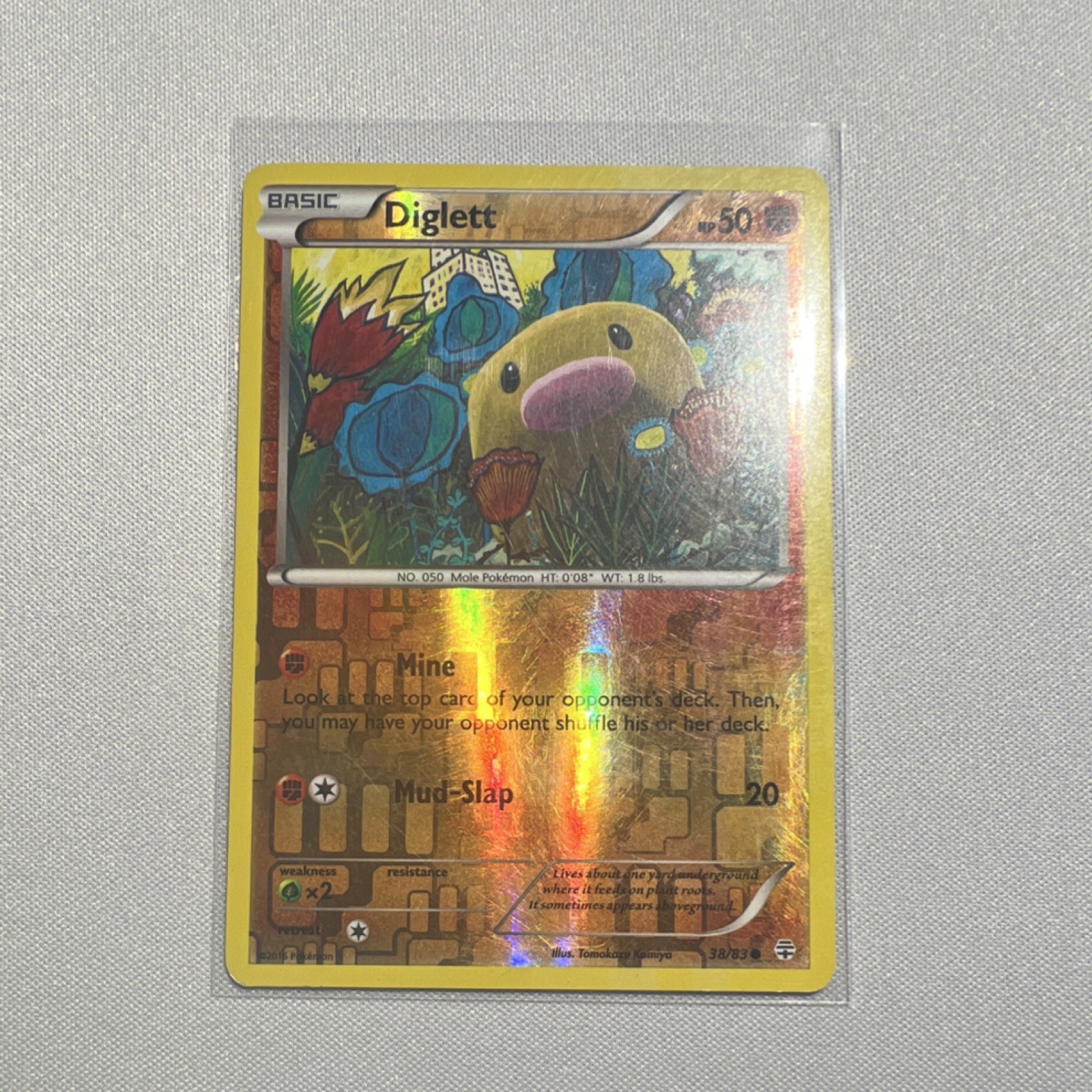 The Pokémon Company Diglett Generations Reverse Holo Common #38/83