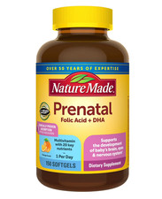 Prenatal Multivitamin Nature Made 150 Softgel...