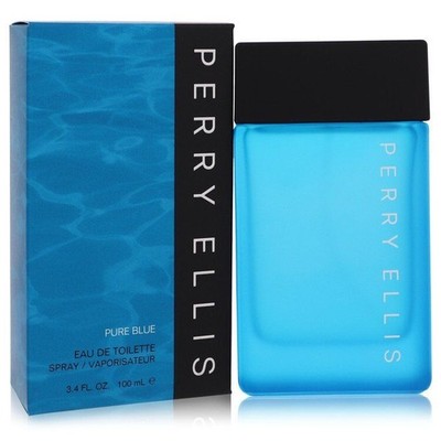 Pure Blue By Perry Ellis Eau De Toilette Spray 3.4oz/100ml For Men Fresh Scent