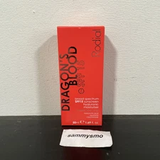 Rodial Dragons Blood SPF15 Sunscreen Hyaluronic Moisturizer 1.69 oz