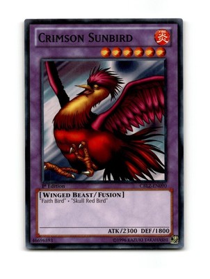 Crimson Sunbird CBLZ-EN090 Cosmo Blazer Yu-Gi-Oh 1st Edition LP ~05797
