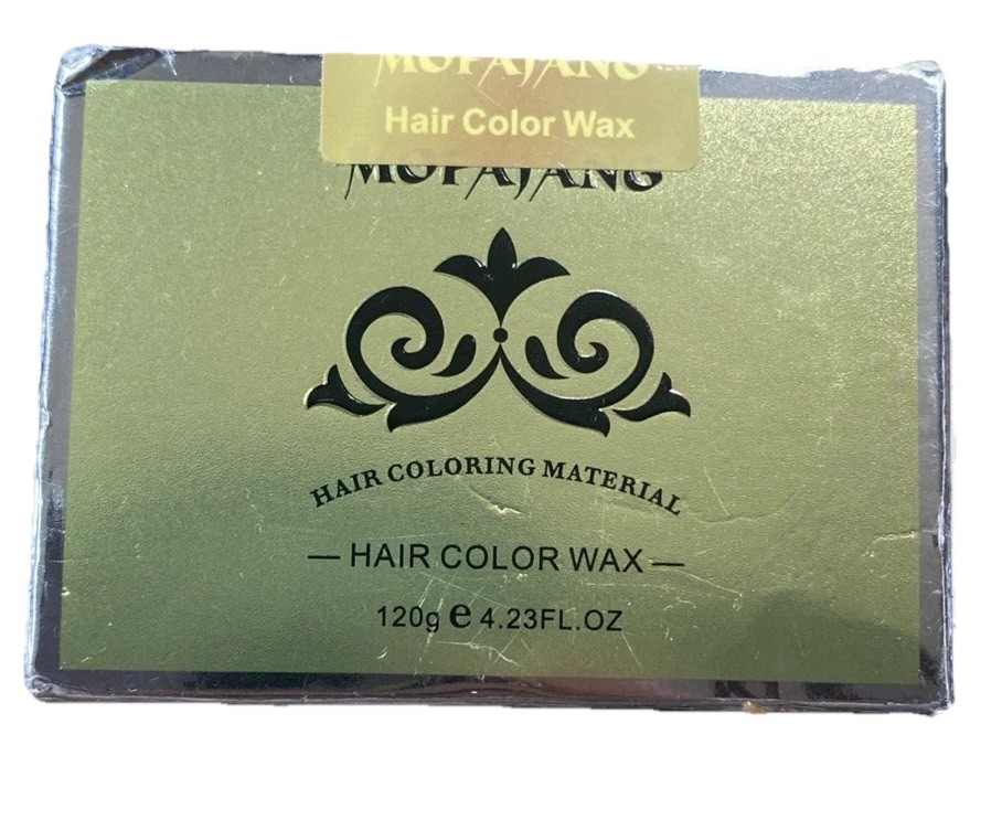 Hair Wax Dye Temporary  Hair Wax Orange 120 Grams
