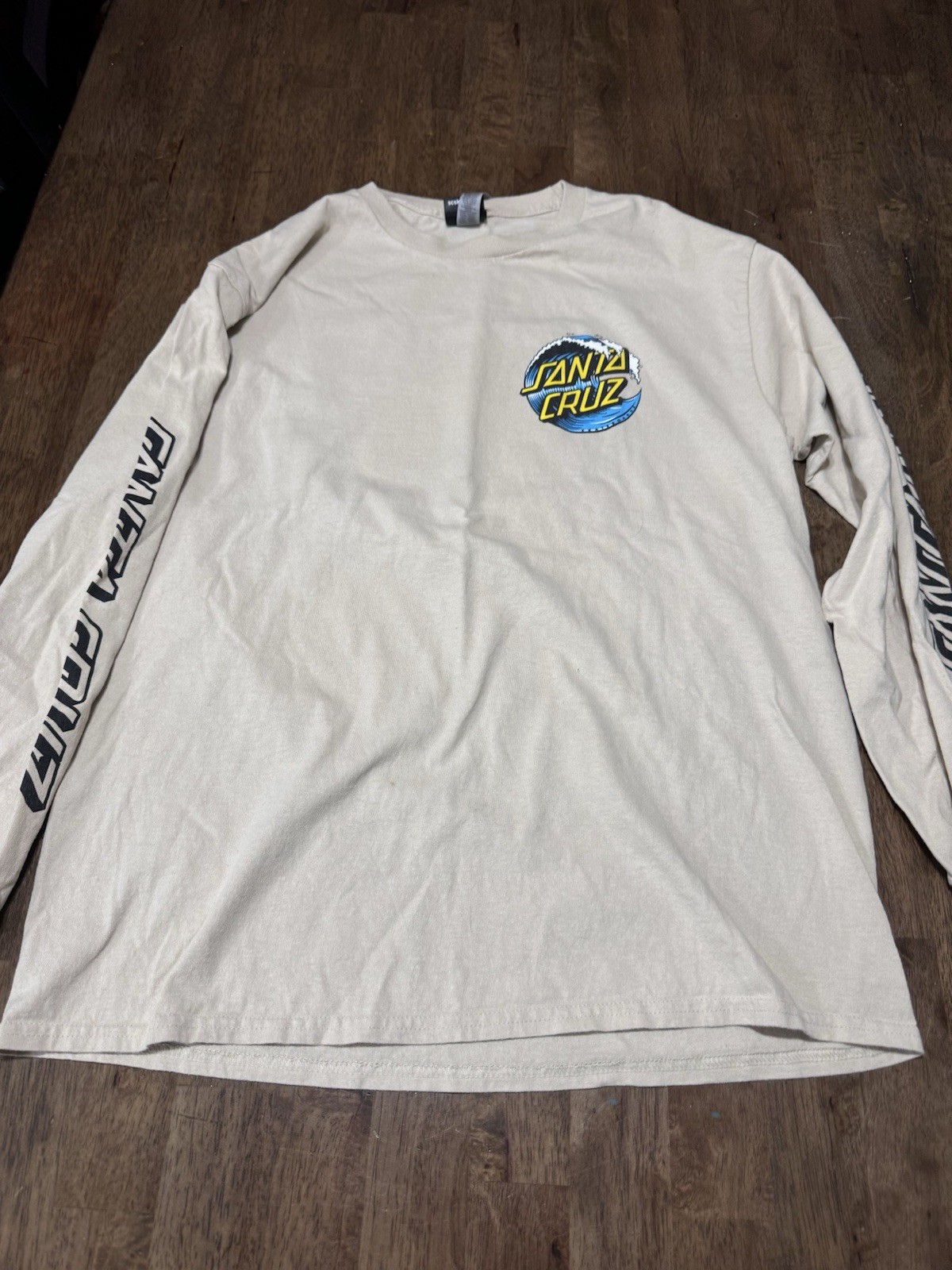 S Long Sleeve T Shirt Men&rsquo;s Large Graphic Logo
