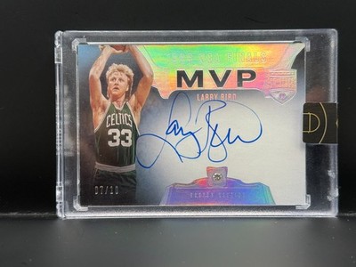 2019-20 Panini Eminence Larry Bird MVP Finals Diamond on card Auto /10