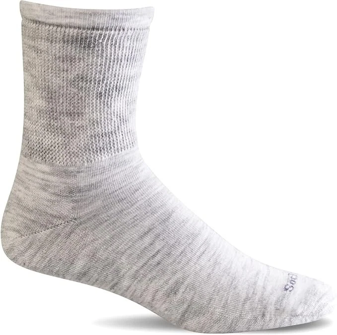 Sockwell Women's Extra Easy Relaxed Fit Sock Merino Wool/Bamboo Ray M-L (3-Pack)