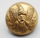 Civil War Army Infantry Button by Extra Quality