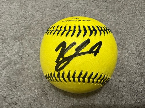 SAVANNAH BANANAS KJ JACKSON SIGNED OFFICIAL BANANA BALL BASEBALL COA - Picture 4 of 4