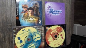 Shenmue - Sega Dreamcast - CIB - 3 game discs and passport disc - tested