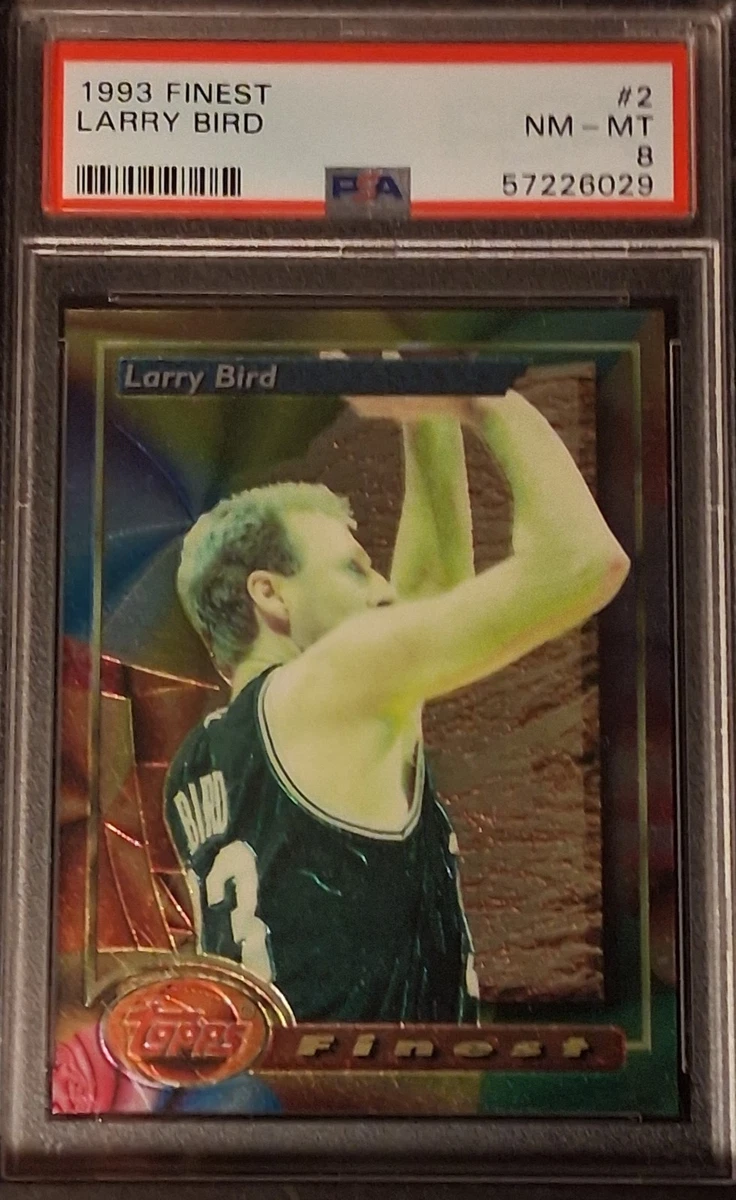 Topps Larry Bird 8 Graded Basketball Sports Trading Cards