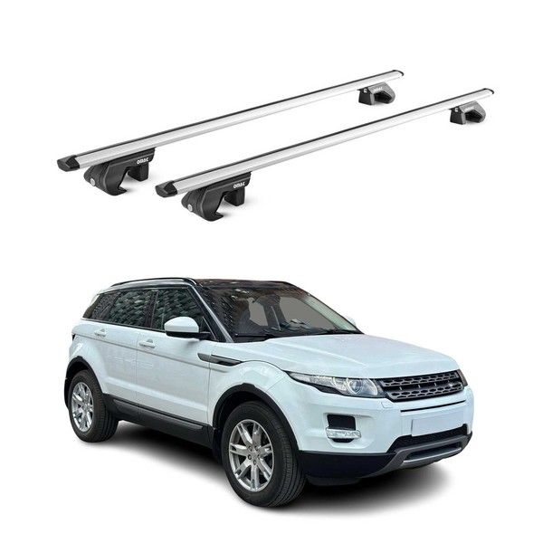 DachträGer FüR Land Rover Evoque L538 2011-2018 5 TüR 90Kg Alu Silber 2X ABE-image