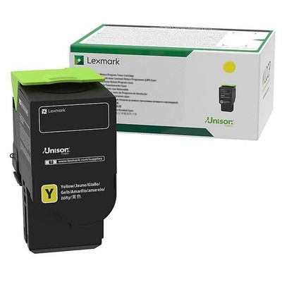 Lexmark Yellow Extra High Yield Laser Toner Cartridge for CS421dn, CS521dn, CS62