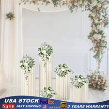 20-100cm Flower Stand Plinth Floral Display Wedding Centerpieces Stand 5 Pack