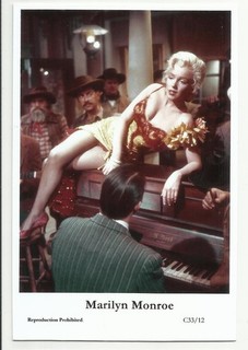 BX133) MARILYN MONROE SWIFTSURE FOTO POSTKARTE (C33/12) PIN UP FILM GLAMOUR