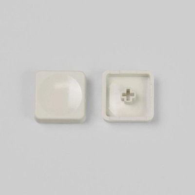 10pcs White CFX Low Profile PBT Keycaps For Chosfox LCK Gaming Keyboard Keycaps