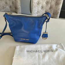 MICHAEL Michael Kors Bright Blue Bedford Messenger Bag