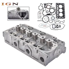 NEW Complete Cylinder Head with Valves + Full Gasket For Kubota D902 RTV900