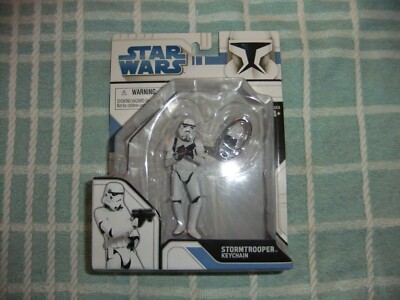 Star Wars Basic Fun Stormtrooper keychain 2008 #1800