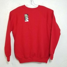Tultex Vintage XL X-Large Crewneck Blank Red Sweatshirt Made In USA New With Tag