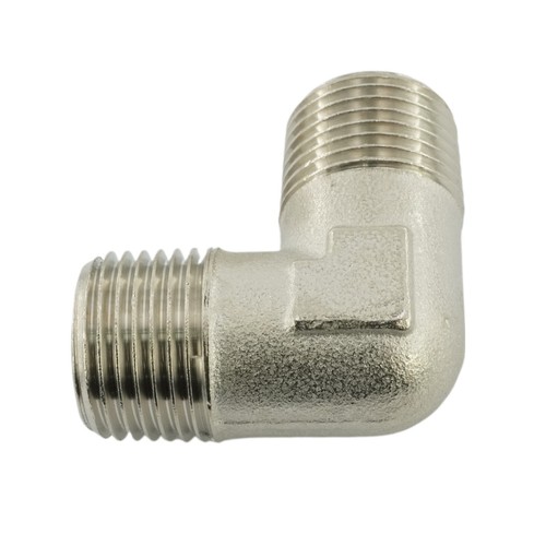 Angle avec Filetage Extérieur Raccords Laiton/Nickelé Fonte Pneumatique Eau - Bild 31 von 46