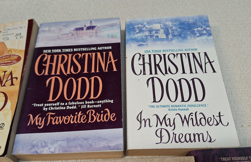 Lot of 7 Historical Romance pb bks Christina Dodd Ser:Governess Brides, Princess - Imagen 3 de 9