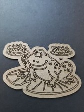 Chipboard Scrapbooking laser scored and cut die cut embellishment Frog 6