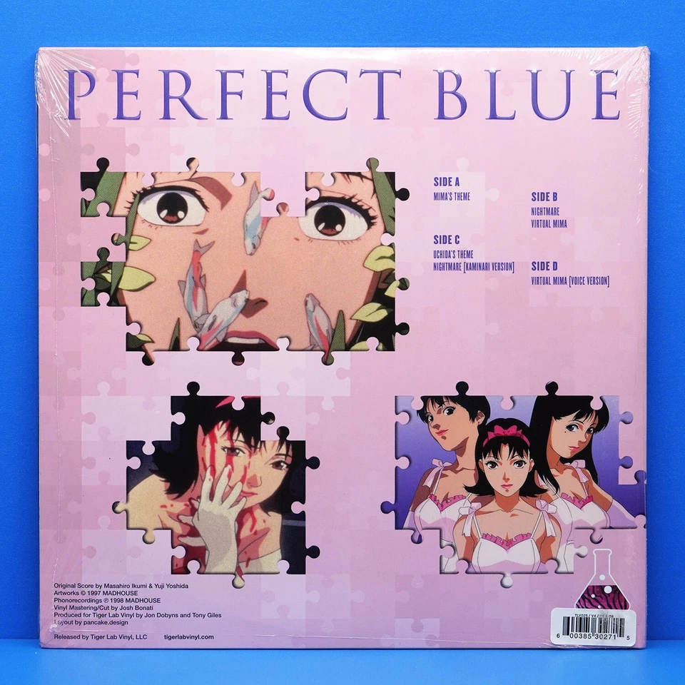 Perfect Blue Vinyl Record Soundtrack 2 x LP Mima Split - Masahiro Ikumi Anime - Image 4 of 4