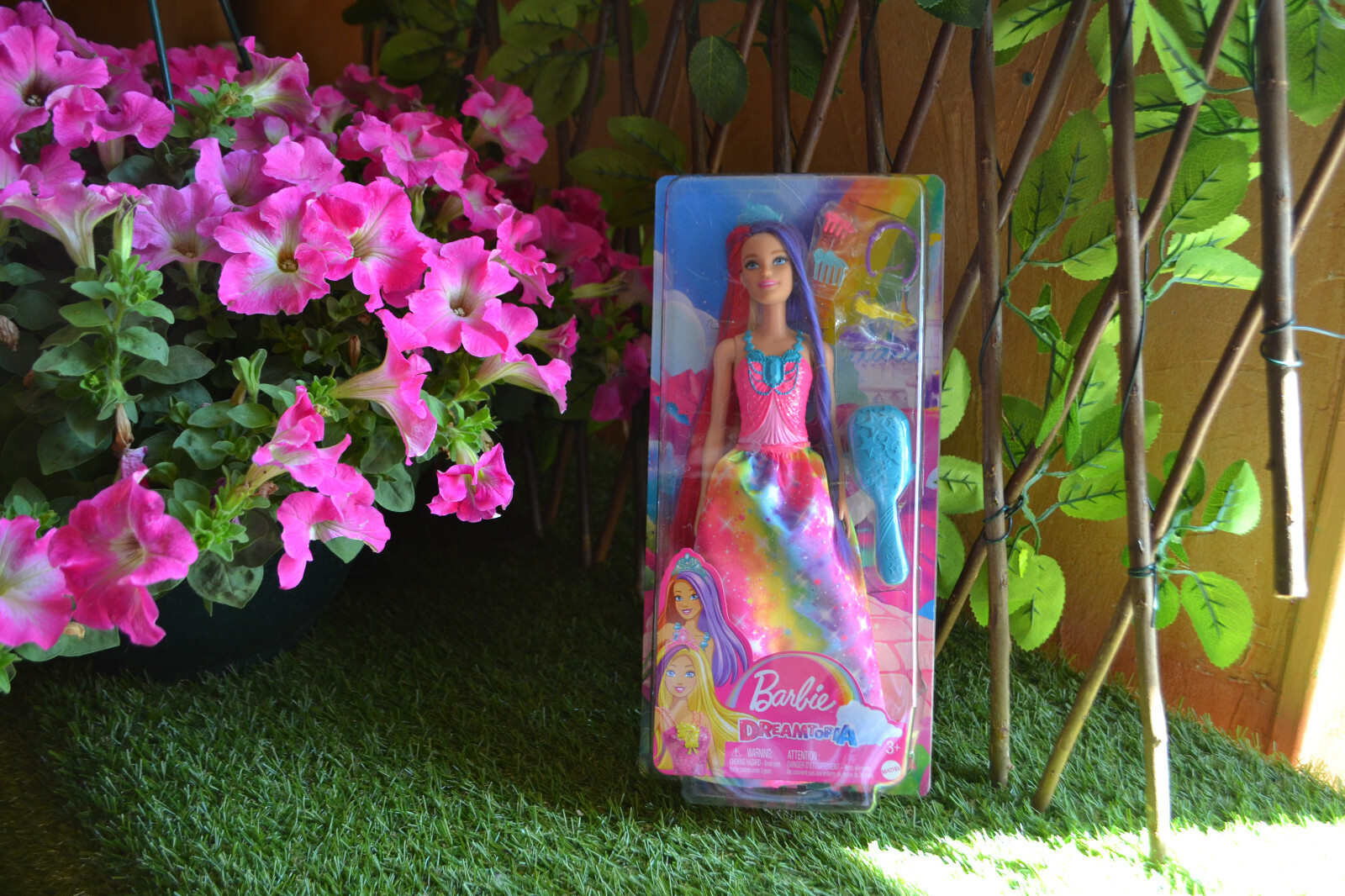 Brbi Multicolore Poupée Barbie Dreamtopia Princesse Blonde - Image 2
