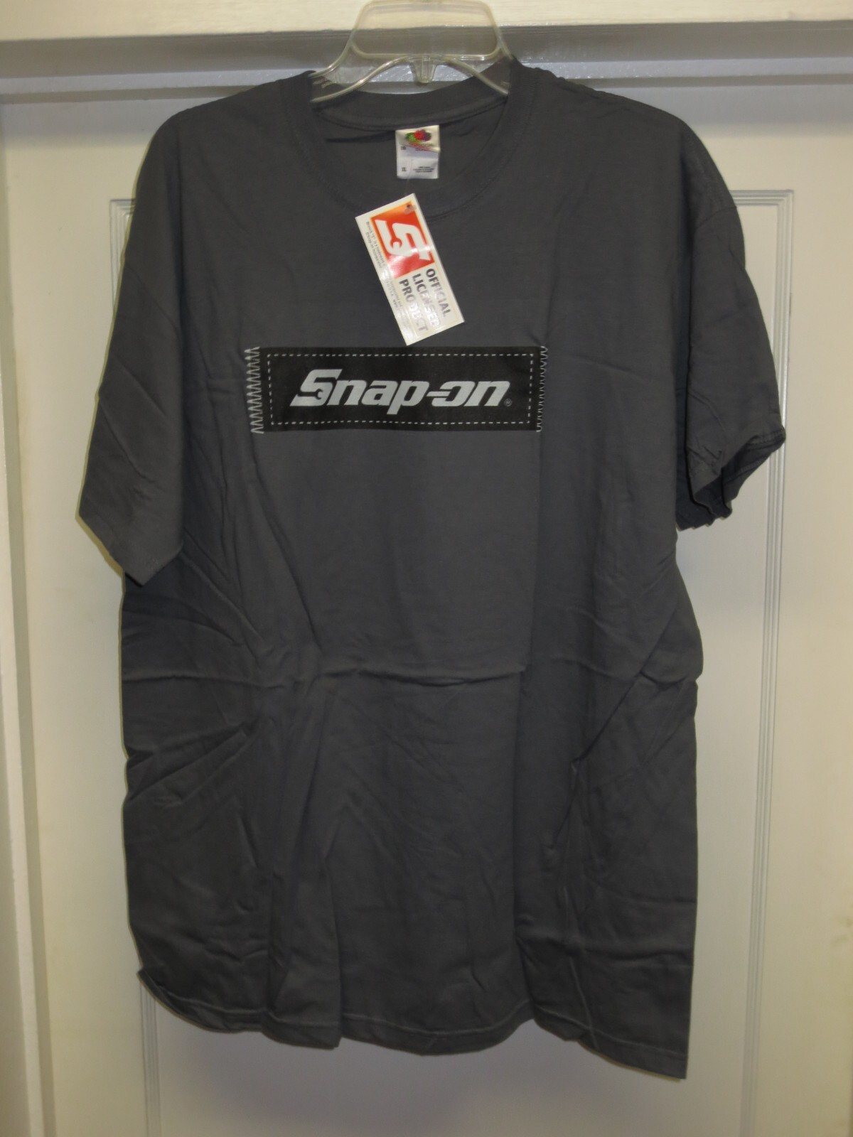 NEW! SnapOn Tools Shirt TShirt, LOGO FRONT XLARGE, XL, GRAY, New