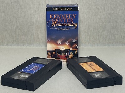 VHS- Kennedy Center-Homecoming Faith Celebration 1999 Praise 2 Tape Box Set