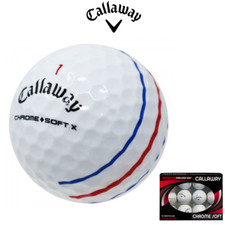 Callaway Triple Track Chrome Soft or X  GOLF BALLS DOZ Recycled GRADE A FREE P&P
