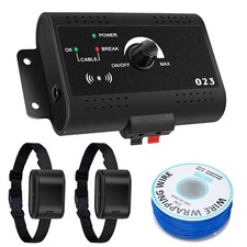 Underground Electric Dog Fence Pet Containment System Shock Collars For 2 Dogs