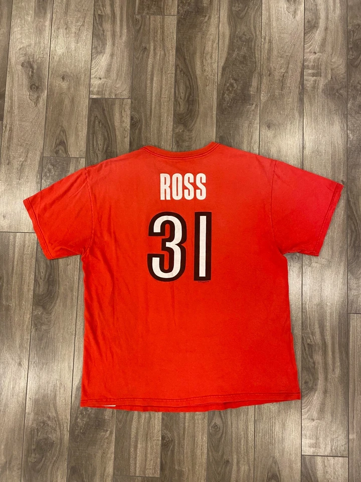 Terrence Ross Toronto Raptors Jersey T Shirt Mens XL Red NBA Majestic - Image 2 of 4