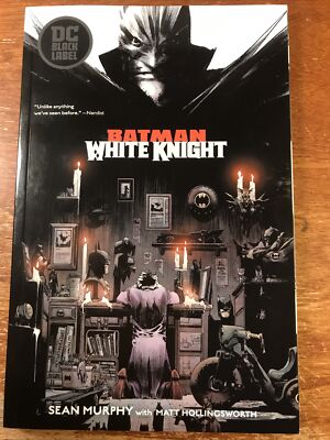 Batman: White Knight DC Comics BLACK LABEL Graphic Novel Softcover TPB 2018