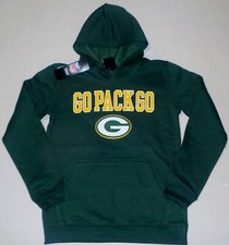 GREEN BAY PACKERS NFL APPAREL HOODED SWEATSHIRT HOODIE YOUTH M L XL GREEN NWT