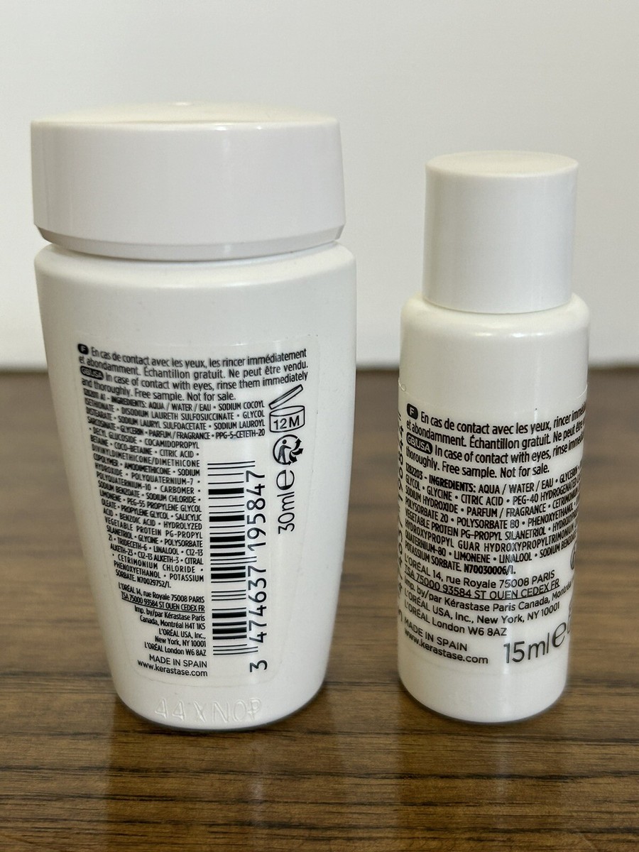 KERASTASE Premiere Travel Set ~ Citric Acid Shampoo & Conditioner