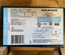 Advance Imh-150-H-BLS Philips Advance 150 W, 1 Lamp Hid Ballast