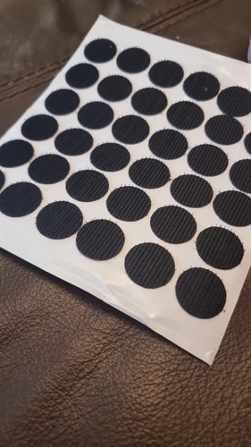 Velcro Self Adhesive Discs Coins PS14 Pads Dots 30mm 8 x Hook and 8 x Loop . - Picture 7 of 24