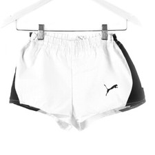 NOS 70s OG Puma running shorts Maradona gym cotton Italy XXS XS wmn 26" 27" 28"
