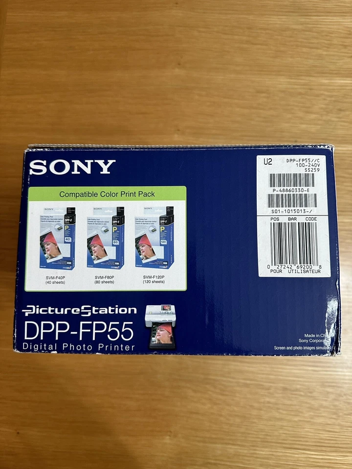 Sony Digital Photo Printer Picture Station DPP-FP55 NEW Open Box - Image 3 of 4